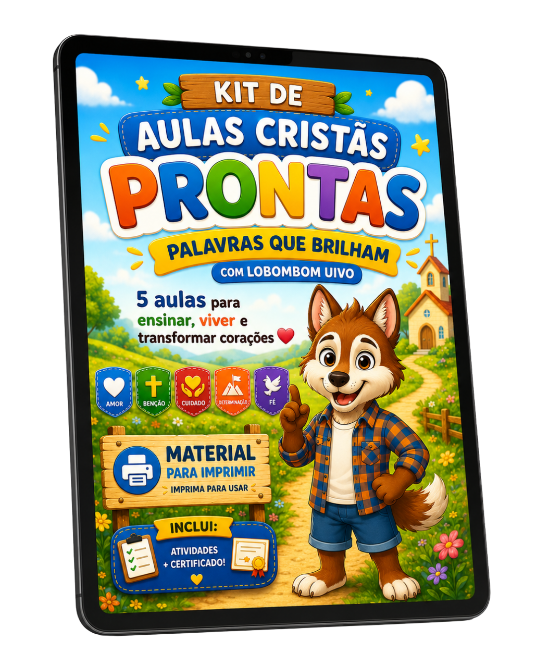 Bônus 2 — Kit de Aulas Cristãs Prontas
